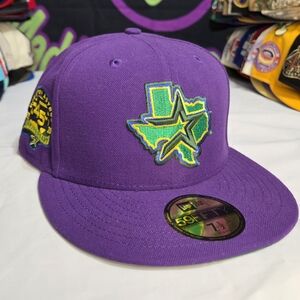 New Era 7 1/2 - Purple Houston Astros